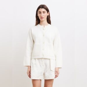 Baum und Pferdgarten Cimi Cardigan in cloud dancer